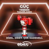 Ebitt Dizel Motorlu Dikey Çok Kademeli Pompa